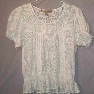Vintage America Jeans Lace Top